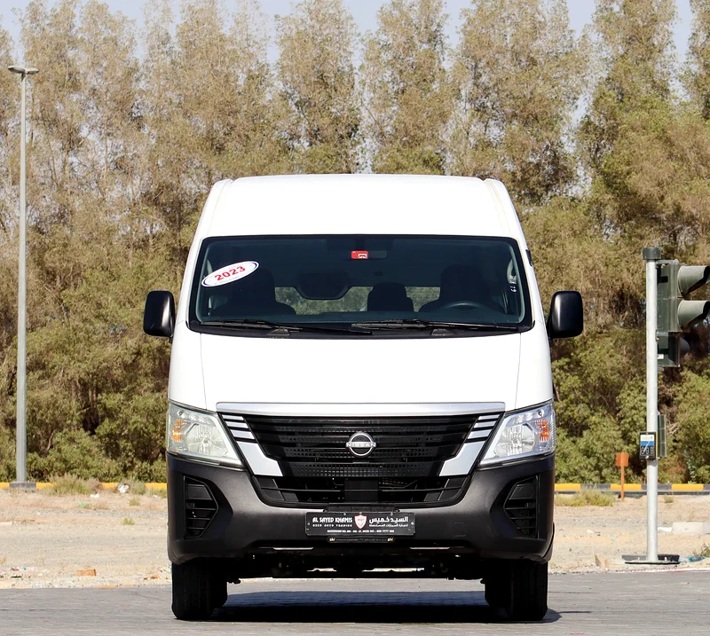 Nissan Urvan 2.5L 2023 GCC Original Paint accident-free, in excellent condition, 1674 Monthly63228275159042111