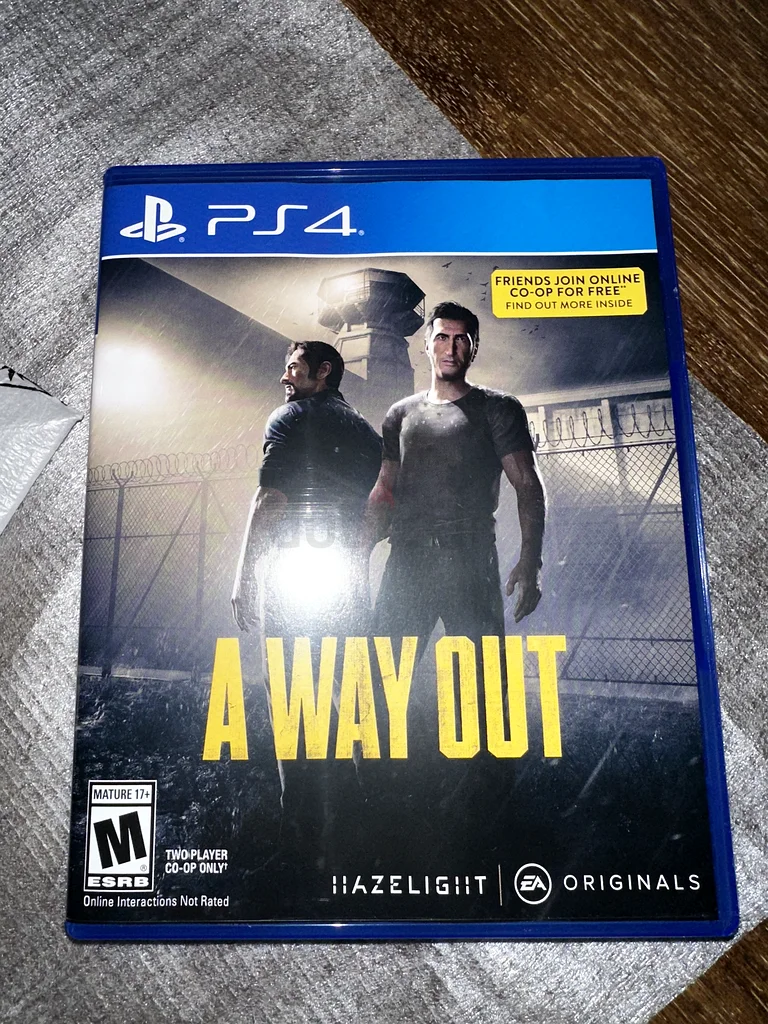 PlayStation 4 Slim Console Bundle ( Two controllers + A Way Out Game Included)63201165289219112