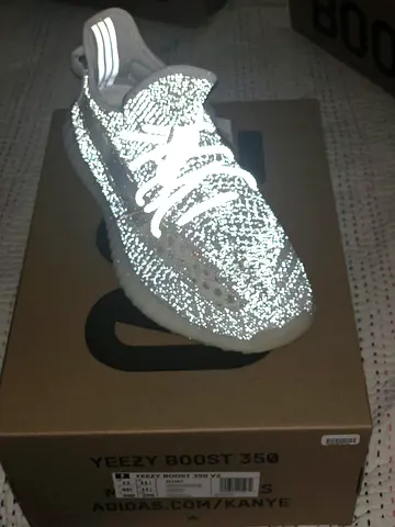 Shine Bright with Adidas Yeezy Boost 350 - Limited Edition! Static reflective!!