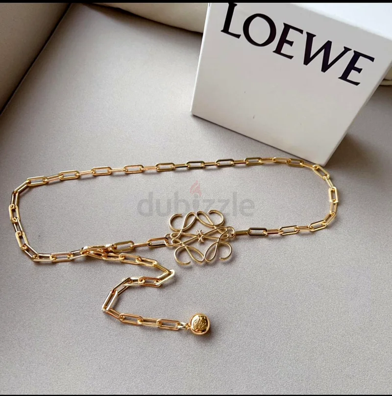 New Loewe Quilted Chain Belt63241132231042113