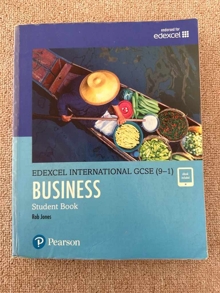 بيارسون إديكسل إمتحان GCSE الدولي في إدارة الأعمال، كتاب الطالب632645859429131128