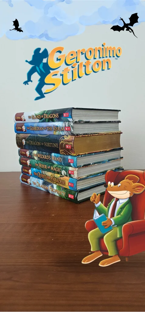 مجموعة كتب جيروميو ستيلتون مملكة الخيال629366525327391117