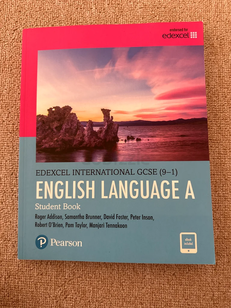 كتاب الطالب إدكسل إنجليزي دولي GCSE اللغة أ632645862694421115