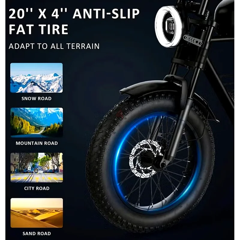 Wind Horse D5 Electric Bike ● Brand New | 1 Year Warranty | FREE Delivery | AJM235463264584850049113