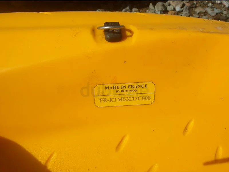Yellow  Mambo fishing Kayak!  Made in France , in great condition63235109769729113