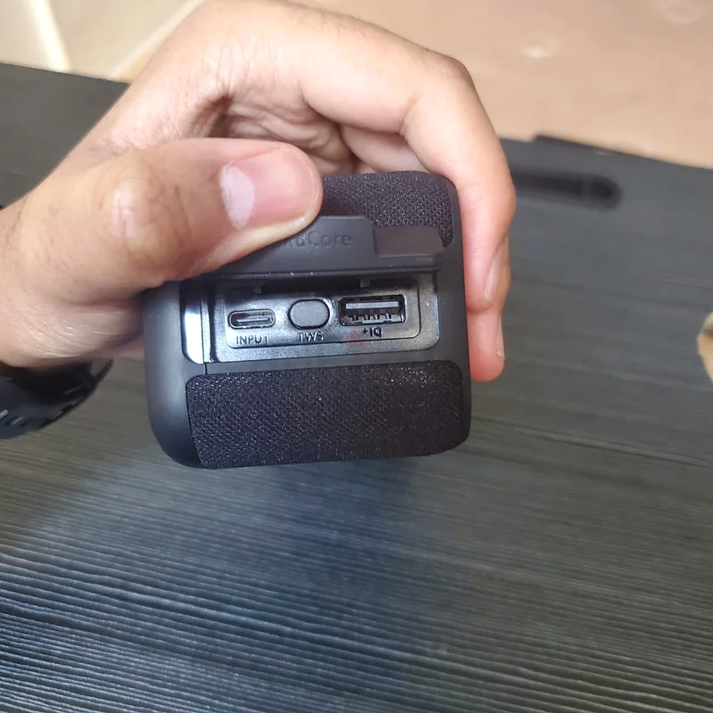 Upgraded, Anker Soundcore Boost Bluetooth Speaker with Well-Balanced Sound, BassUp, 12H Playtime, US63263522139010111