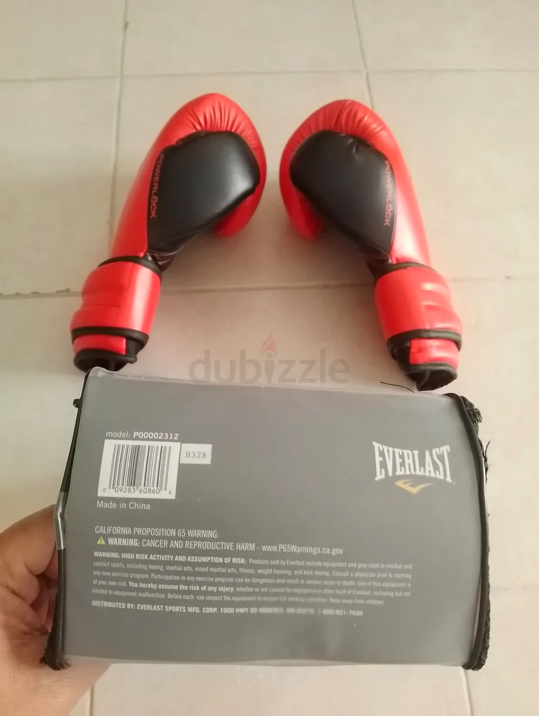 Everlast Powerlock Training Gloves (Never Used)63241655696259112