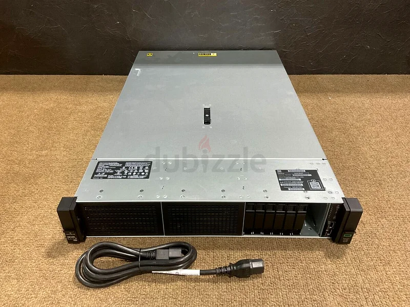 512 جيجابايت رام DDR4 خادم HP ProLiant DL380 G10، 96 نواة، معالجان Intel Xeon Platinum 8160، وسائط تخزين SSD بسعة 12 تيرابايت63265096067459112