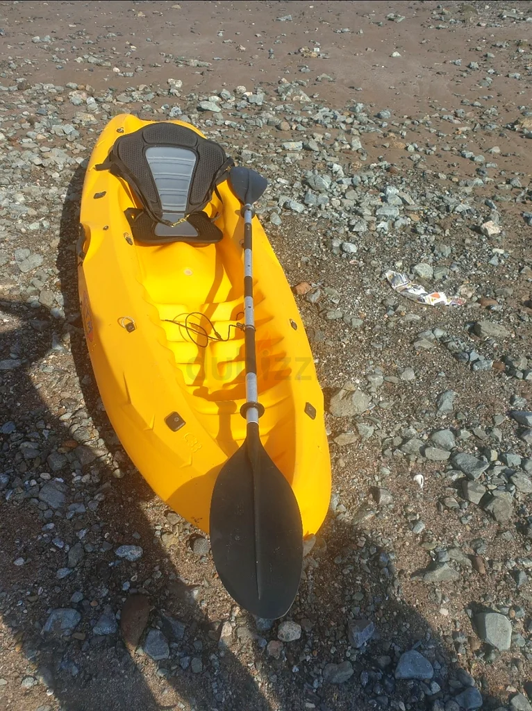Yellow  Mambo fishing Kayak!  Made in France , in great condition63235109769729111