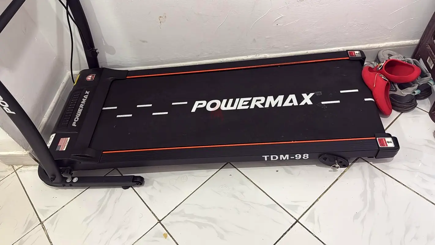 Transform Your Home Workout with PowerMax Treadmill!63241126282498111