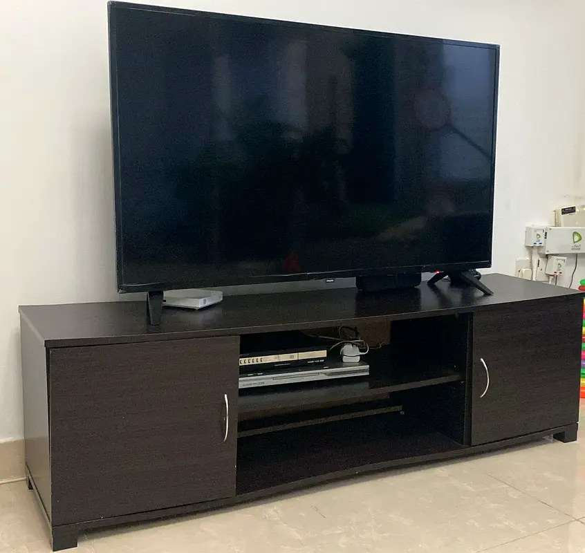 50 Smart TV with Storage Cabinet