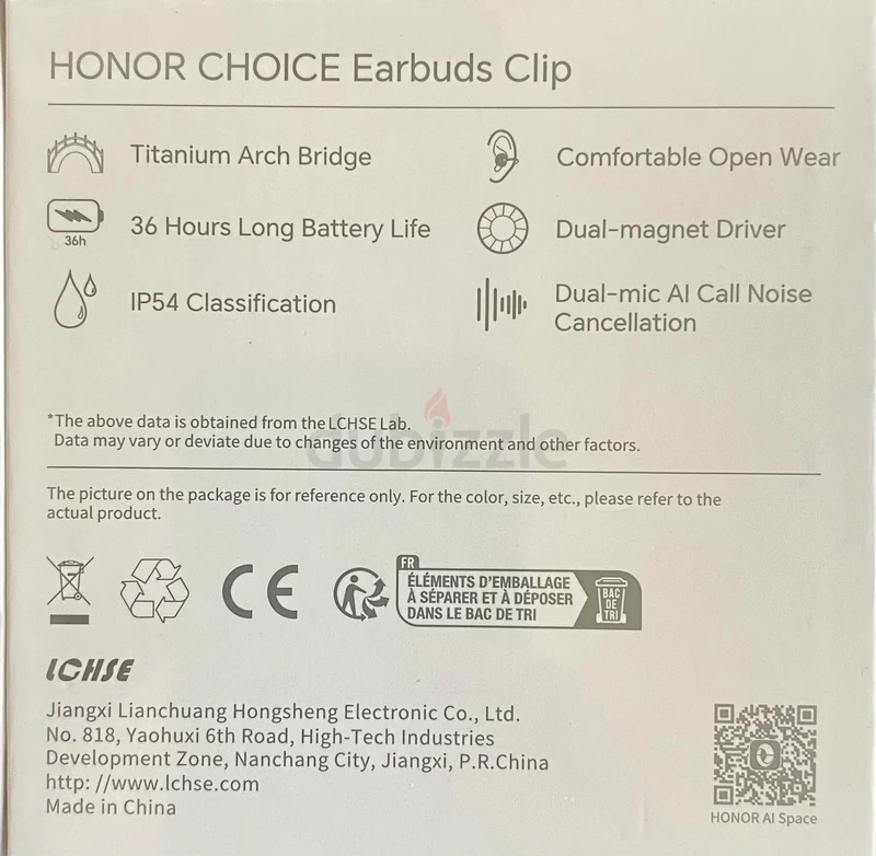 Honor Choice Earbuds Clip63179380504065111