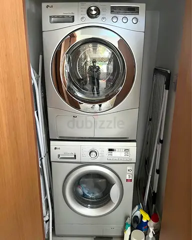LG Separate 8KG washer 8KG Dryer Set