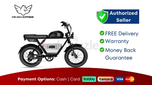 Wind Horse D5 Electric Bike ● Brand New | 1 Year Warranty | FREE Delivery