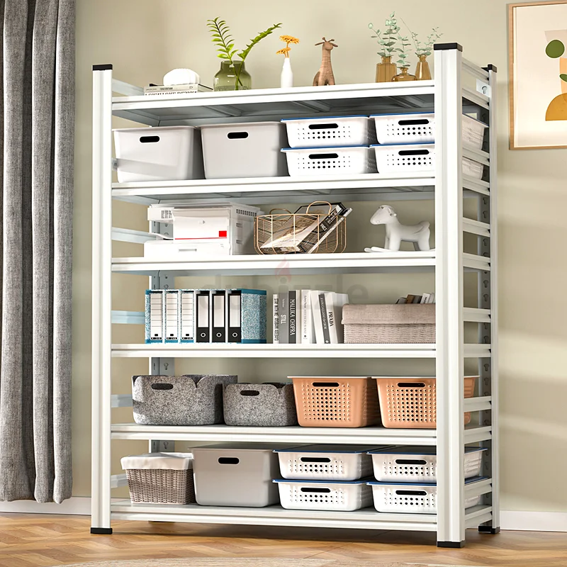 5 TIER BOLTLESS SHELF WITH FENCE FOR FALL PROTECTION -WHITE63258660813187111