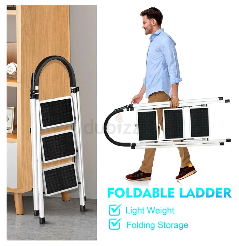 Foldable Ladder 3 Steps up to 150 KG63189113495809113