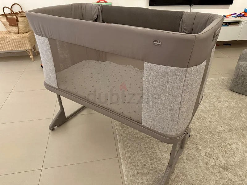 Only used one Chicco Baby Bed Next2Me - Almond/Grey Color62865809851779111