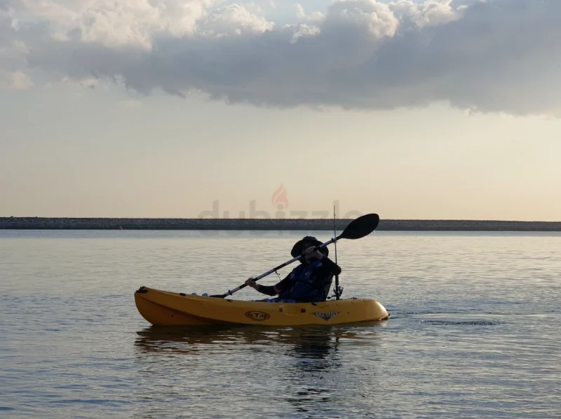 Yellow  Mambo fishing Kayak!  Made in France , in great condition63235109769729112