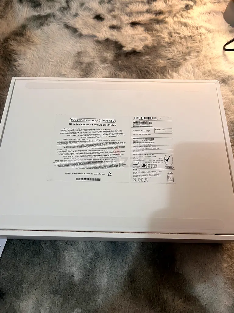 Apple MacBook Air M3 2024 ,NEW63255535276930115