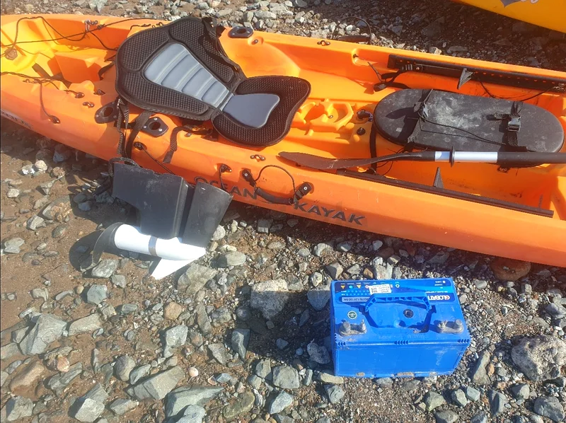 Electric motor , Fishing  Ocean Kayak in good condition for sale62933694482049112