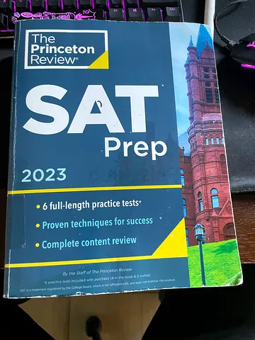 Princeton Review SAT Prep Book