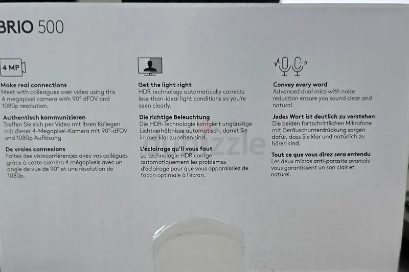 LOGITECH BRIO 500 WEBCAM63256596791297111