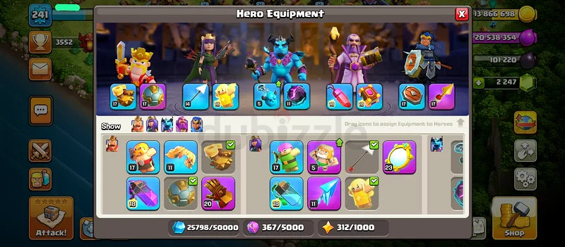 Epic Clash of Clans Accounts for Sale!63201167356289113
