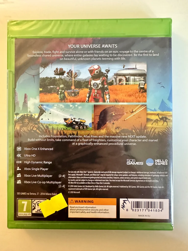 استكشف الكون مع لعبة No Man's Sky - Xbox One63231197835777111