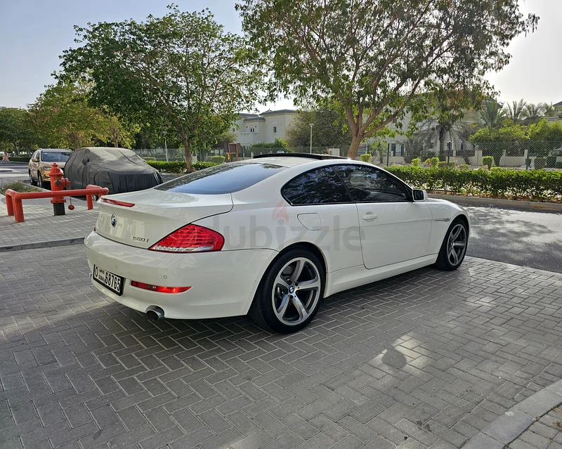 بي إم دبليو 650i V8 2009، طراز إم سبورت، طلاء أصلي، سجل صيانة كامل63161527513475113