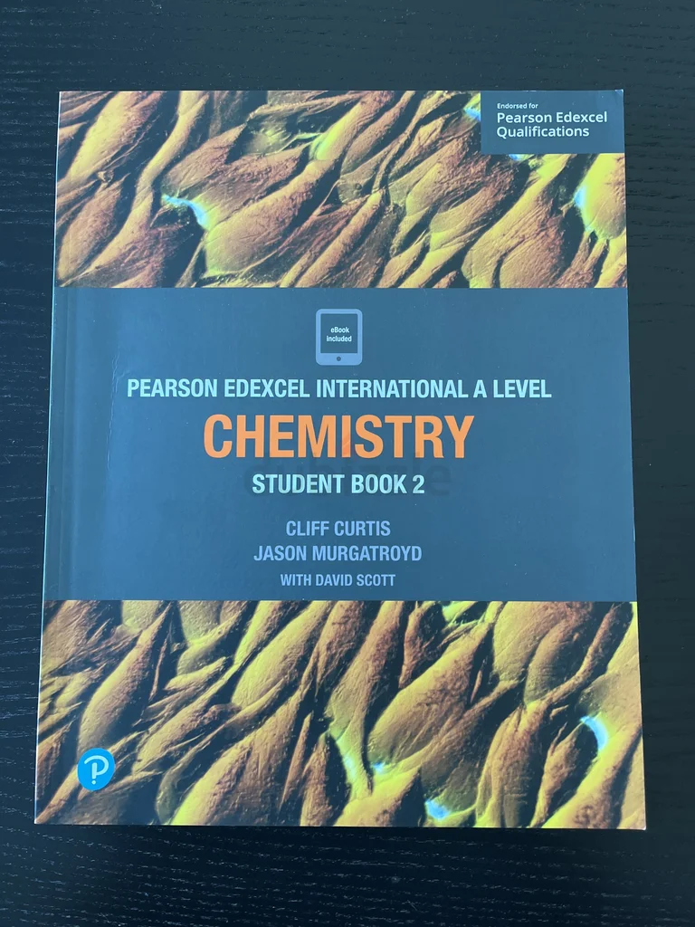 كتاب الطالب الدولي في الكيمياء لمستوى Pearson Edexcel المتقدم 262936652785538117