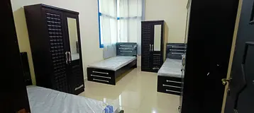 Fully furnished Executive Neat and clean bed space available near Model School in Shabiya 12