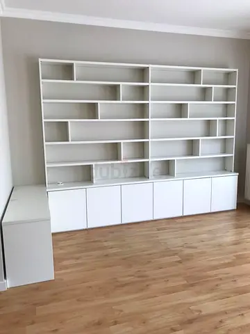 Shelf with storage