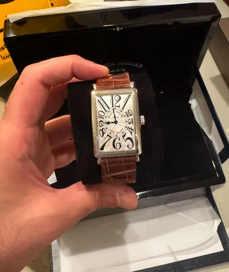 43000 AED Retail Brand New Franck Muller Long Island 1002QZ Swiss Watch - A Timepiece of Class62932694848641114