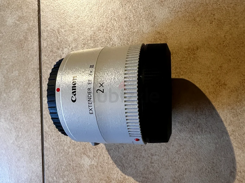 مُطابق تكبير Canon Extender EF 2x III - قم بتعزيز أداء عدستك!62931671863555111