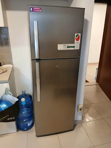 Aftron two door fridge freezer inverter technology latest model 60cm width 170cm hight