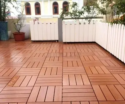 Stylish Wooden Outdoor Decking Tiles for Your Patio