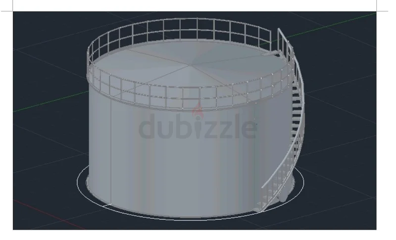 AUTOCAD FULL COURSE AND PRACTICING STORAGE TANKS.(ADNOC Std.)62864712551937112