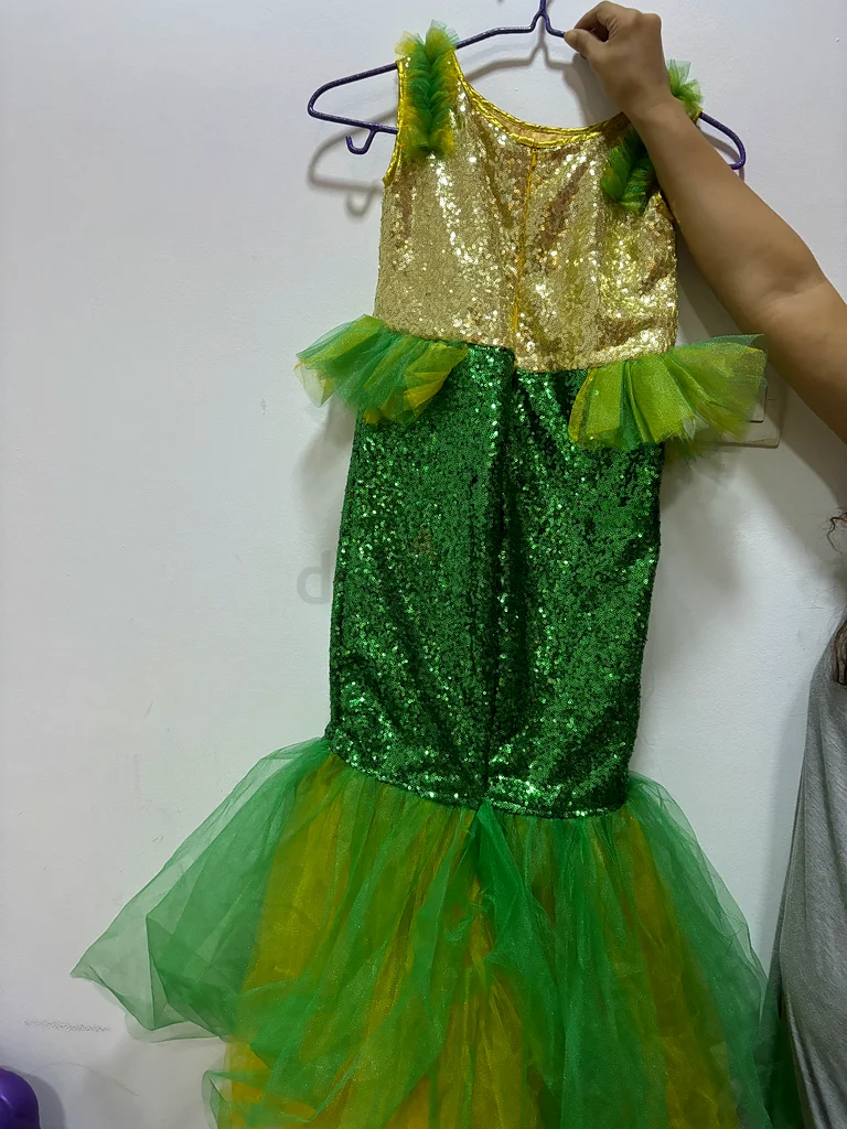 فستان أطفال على شكل حورية بحر63236120445697112