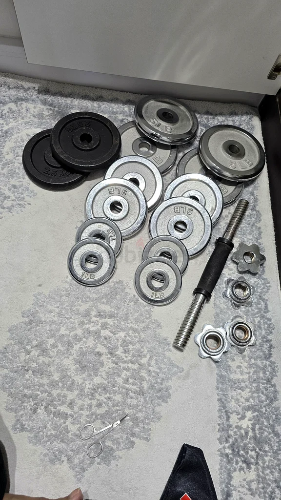 الأوزان والإكسسوارات للبيع!63170412034049114