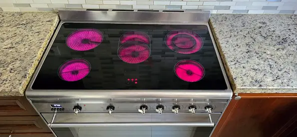 Premium Stainless Steel 5-Burner Electric ceramic for Sale!