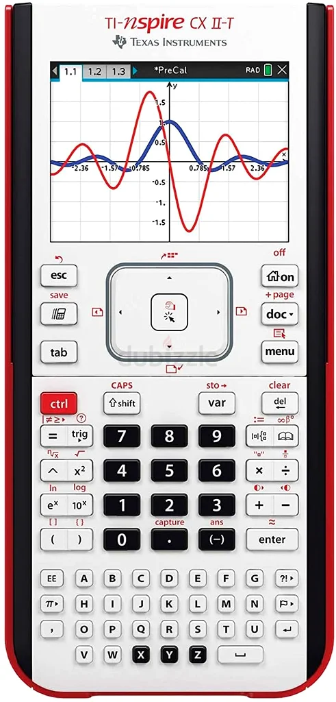 حاسبة تكساس إنسترومينتس الرسومية TI-Nspire CX II-T63262402340353113