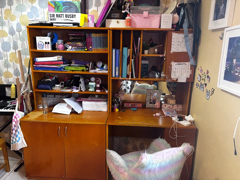 Customized Veneer Wood Bunk Bed with 2 study tables and cabinet63217815204099113