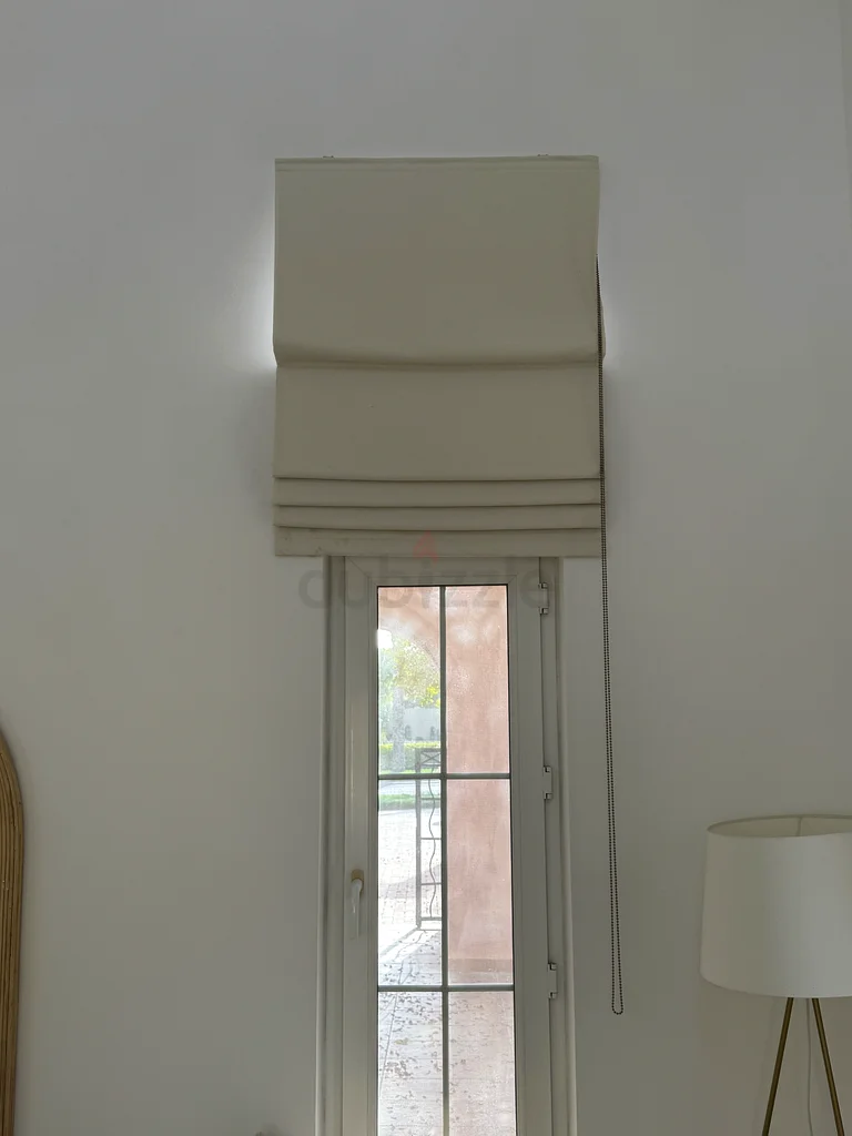 Full set of beige curtains for Arabian Ranches 1 Mirador 5 BR villa62865809044482114