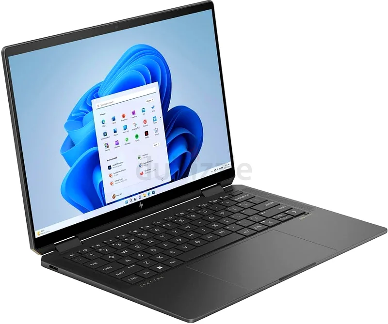 جهاز كمبيوتر محمول HP Spectre x360 ثنائي الاستخدام، شاشة لمس 14 بوصة، معالج Intel Evo Core Ultra 7 155H، بطاقة رسوميات Arc، ذاكرة وصول عشوائي 16 جيجابايت من نوع LPDDR5، وسعة تخزين 1 تيرابايت63255532083458113