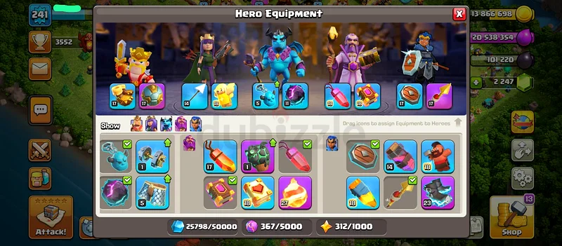 Epic Clash of Clans Accounts for Sale!63201167356289112
