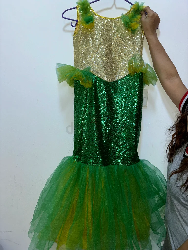 فستان أطفال على شكل حورية بحر63236120445697110