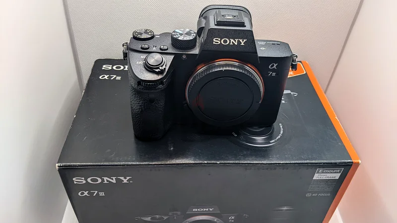 Sony A7 III Body With Box - Great Condition!63172220683521112
