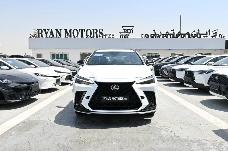 F Sport 2.4 لتر لكزس NX350 F-Sport 2.4 لتر توربو بنزين دفع كلي للعجلات موديل 2024، اللون أبيض63232140069890115
