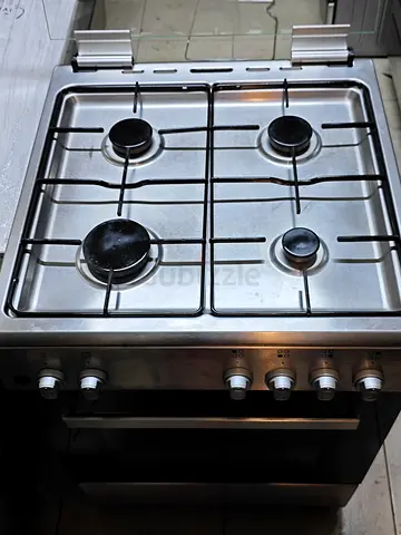 Whirlpool full gas cooker 60x60cm