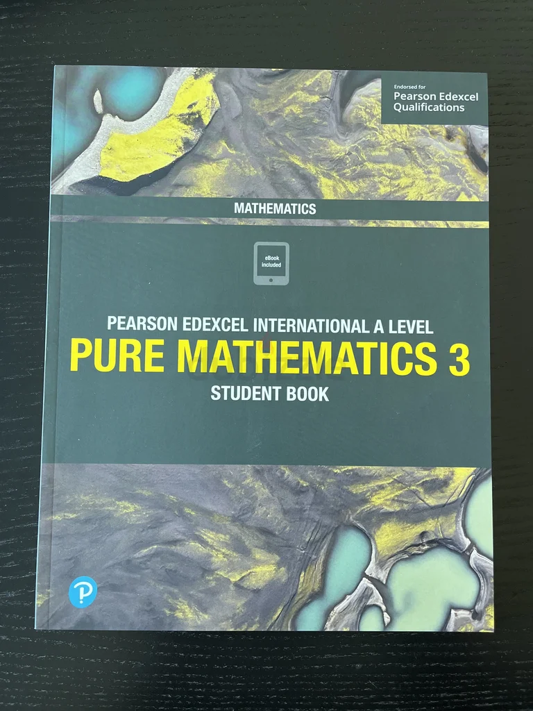 مستوى بيرسون إديكسيل A في الرياضيات البحتة 3 كتاب الطالب62936652826881116